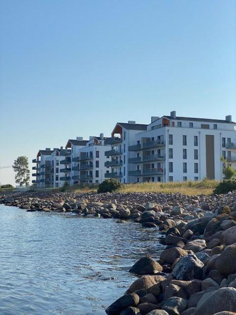 Penthouse Hygge Meerblick Am Strand Olpenitz Exterior foto