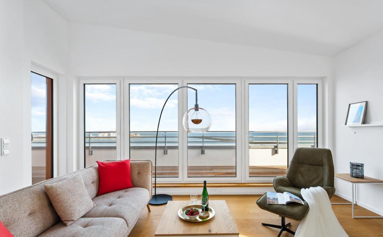 Penthouse Hygge Meerblick Am Strand Olpenitz Exterior foto