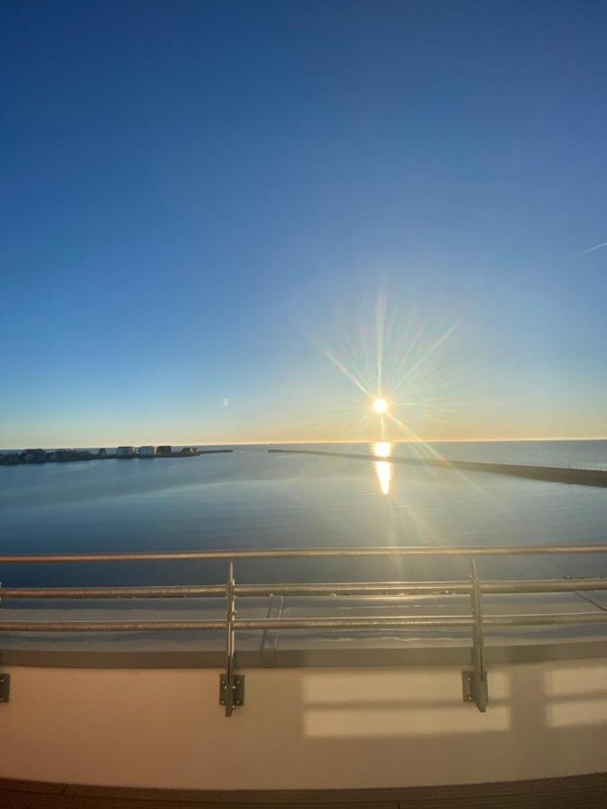 Penthouse Hygge Meerblick Am Strand Olpenitz Exterior foto